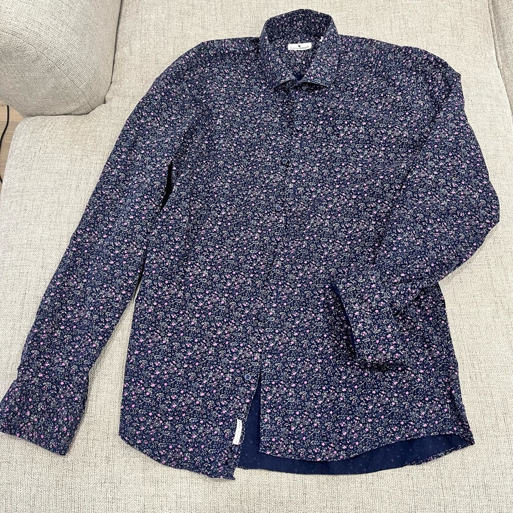 Floral Print Sport Shirt